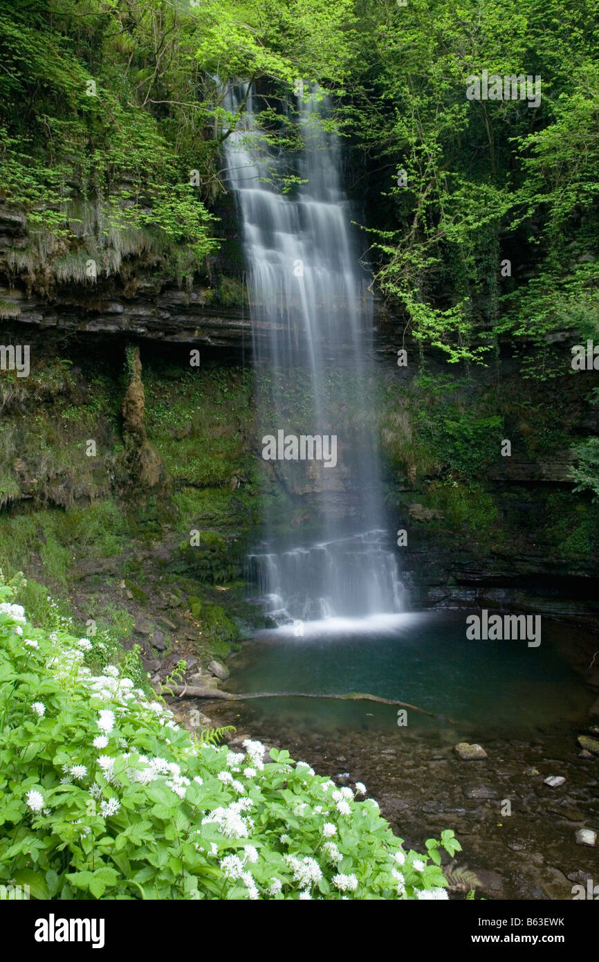 Glencar waterfall, County Leitrim, Ireland Stock Photo