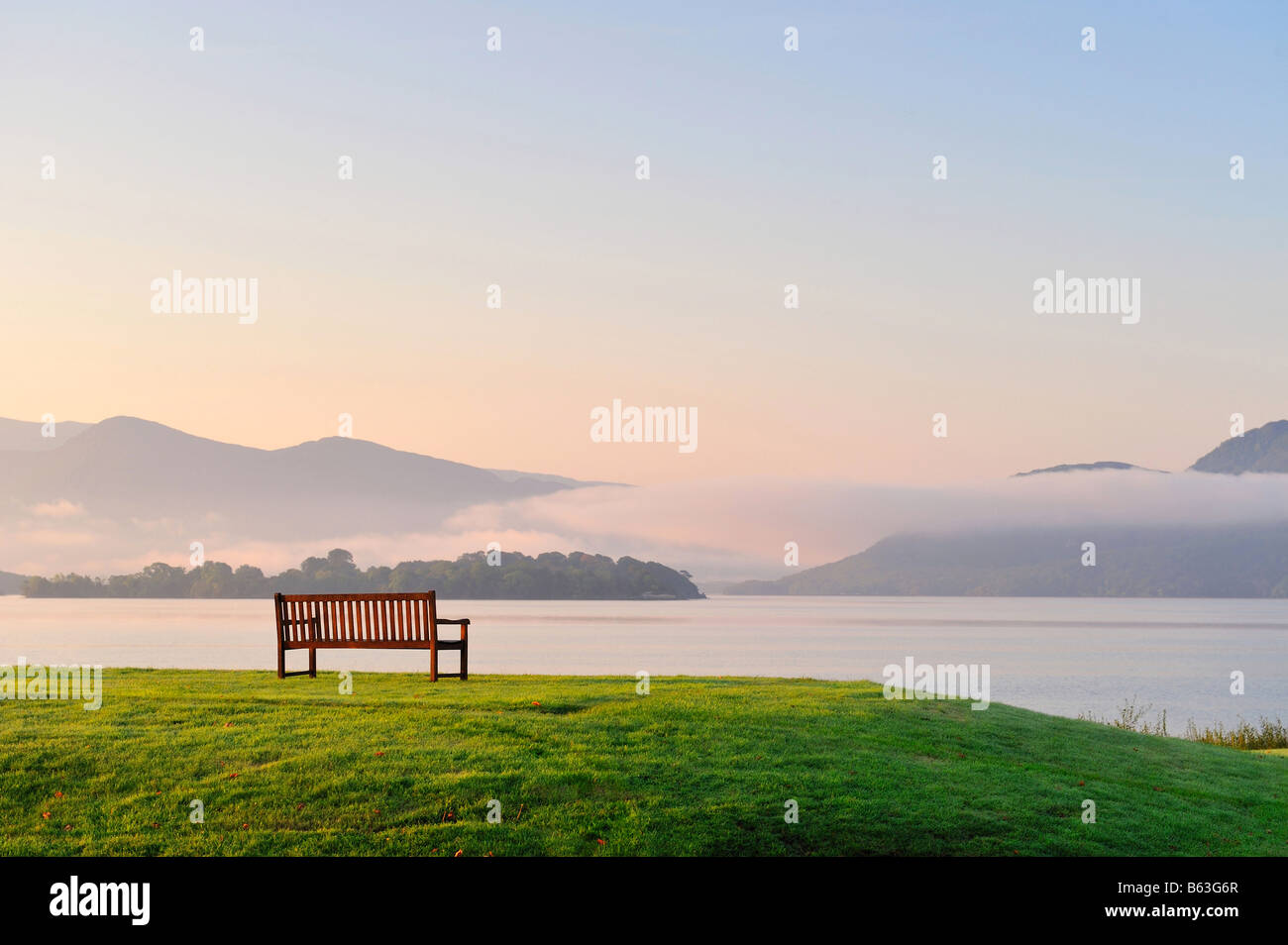 quiet place by Killarney Lakes, Co.Kerry, Ireland Stock Photo