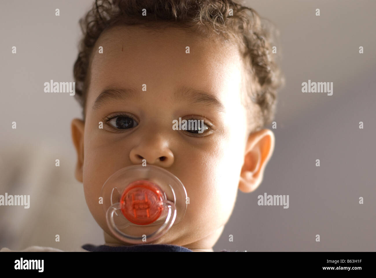 Toddler and pacifier hires stock photography and images Alamy