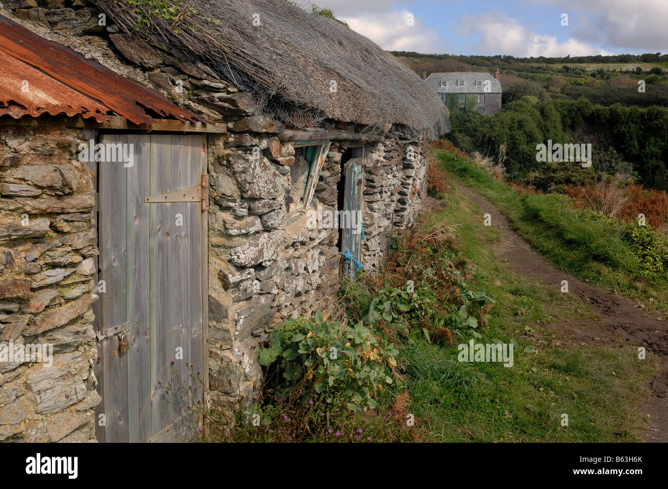 Stone Shed - John Gollop Stock Photo