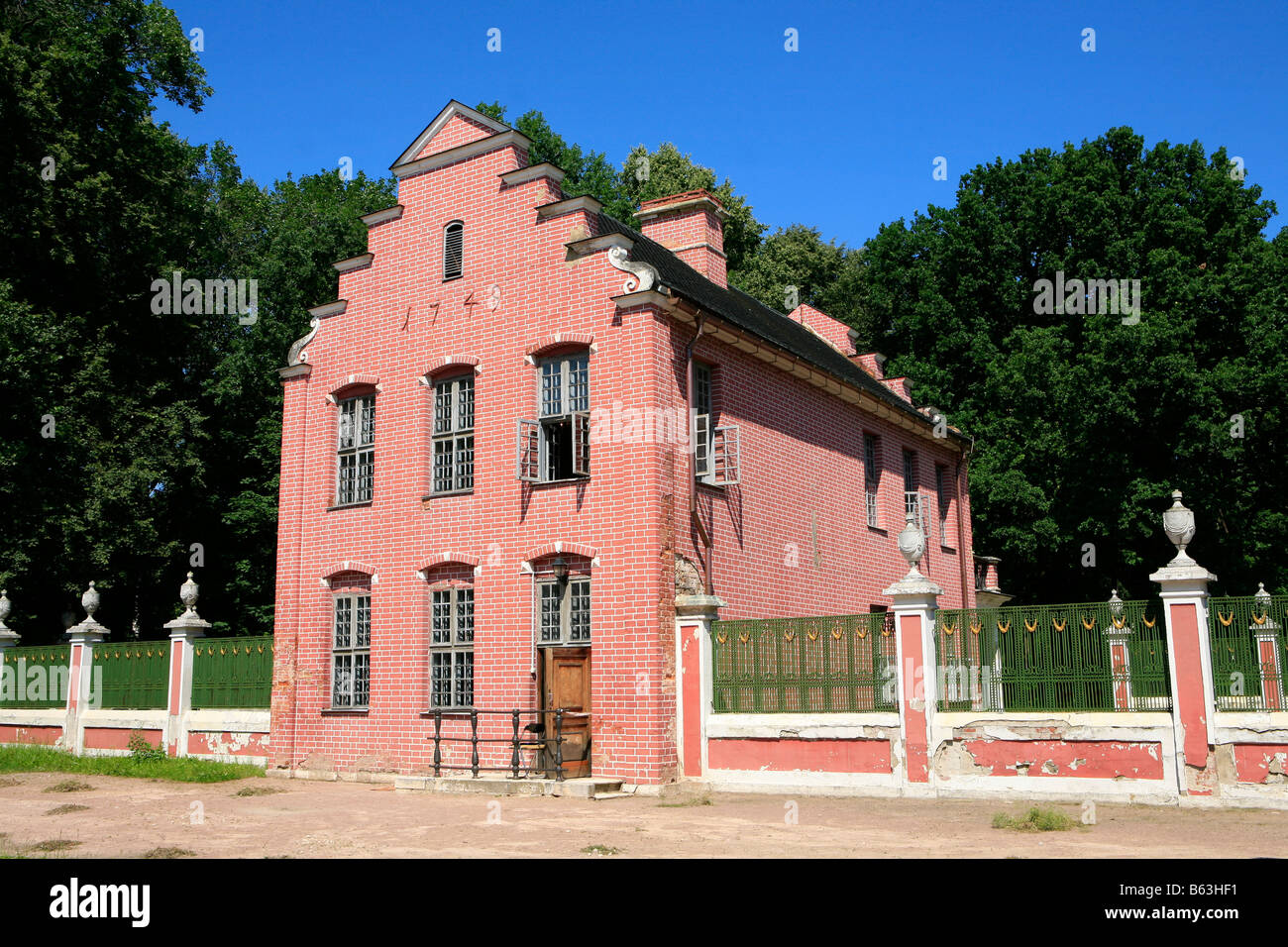 The Dutch House at the 18th century Kuskovo Estate in Moscow, Russia Stock Photo