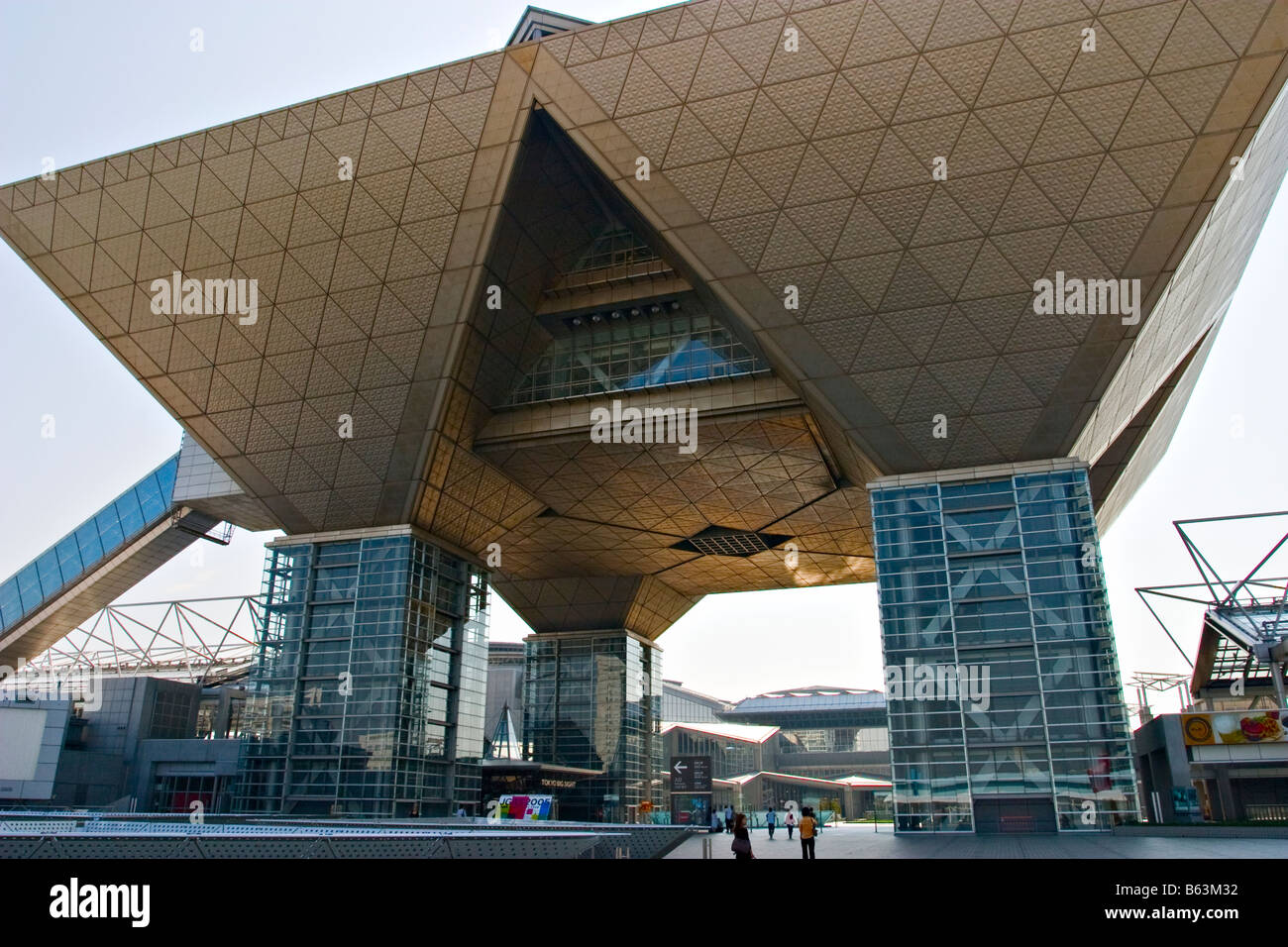 Tokyo Big Sight conference and exhibition centre in Odaiba, Tokyo, Japan Stock Photo