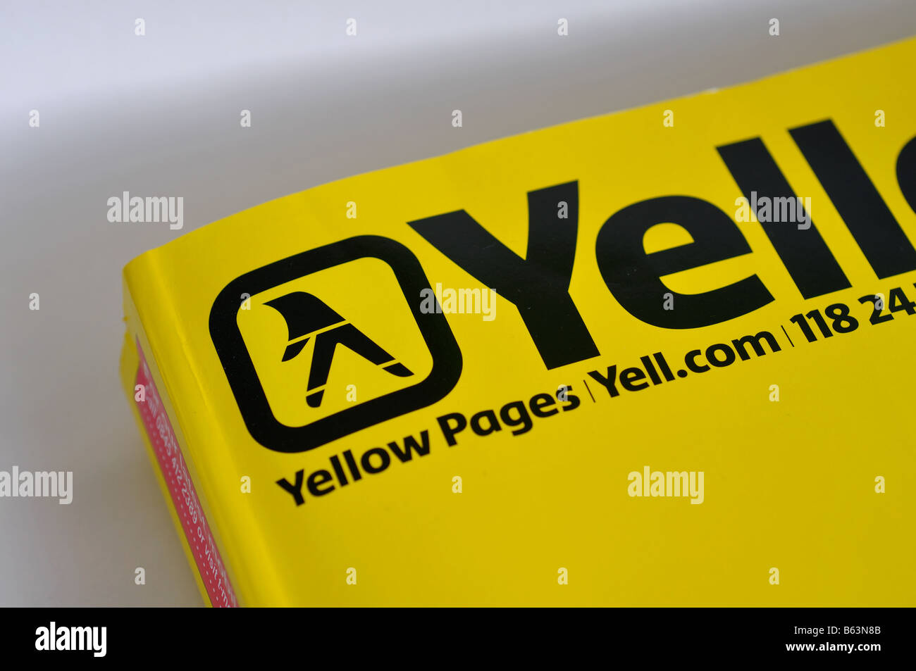 Yellow Pages directory, UK Stock Photo