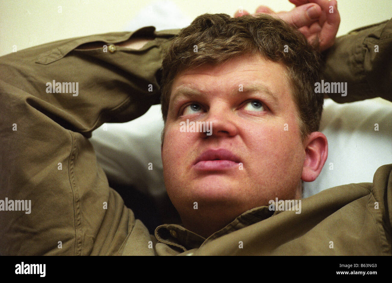 Television and radio presenter Adrian Chiles Stock Photo
