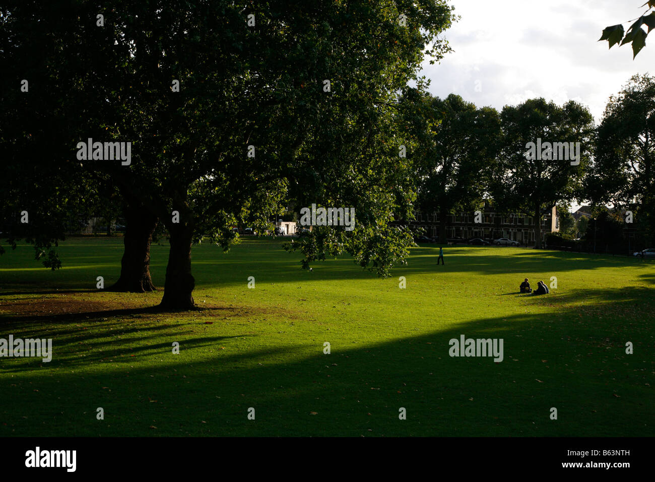 Eel Brook Common in Fulham, London Stock Photo Alamy
