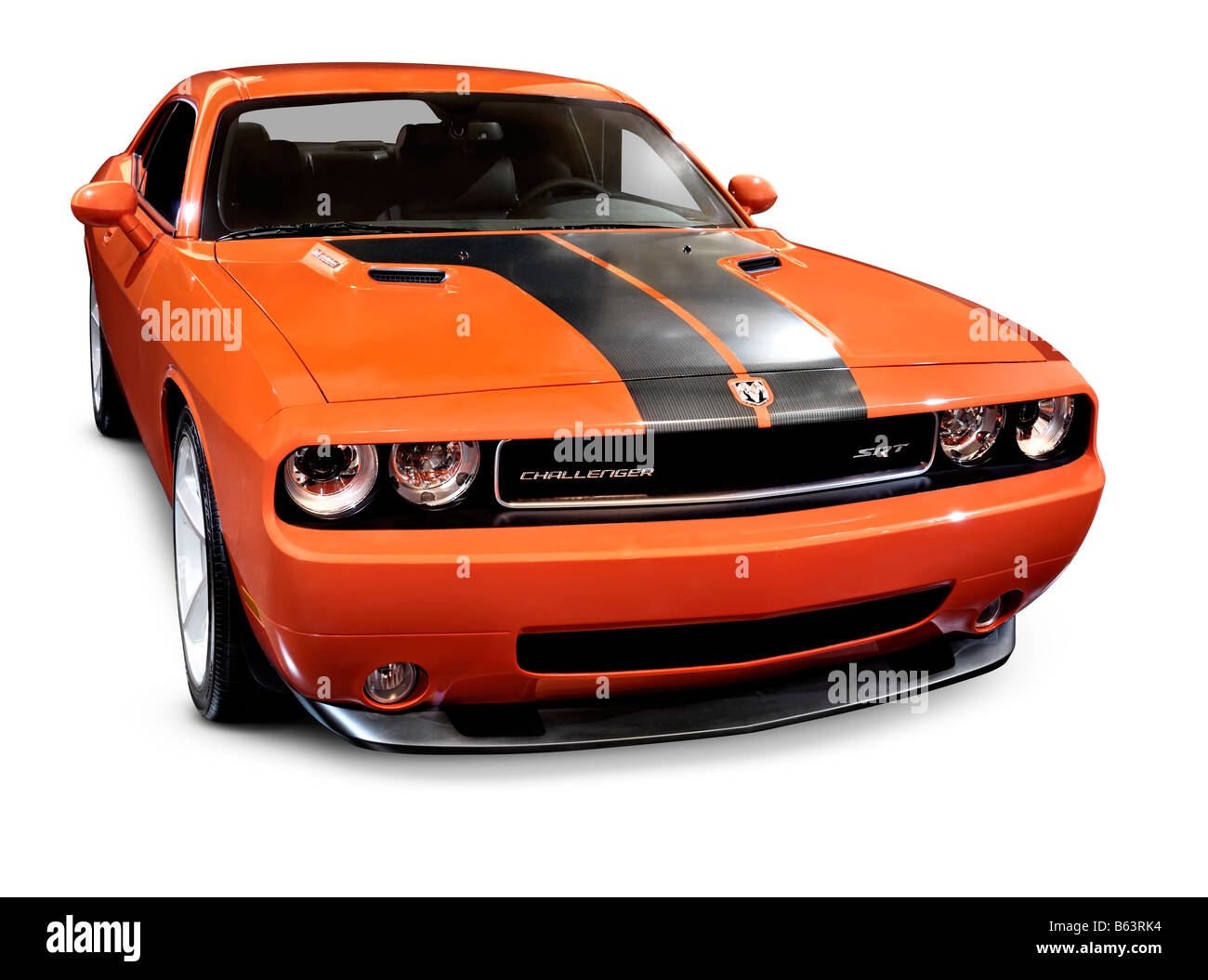 License and prints at MaximImages.com - Dodge Challenger SRT muscle car Stock Photo