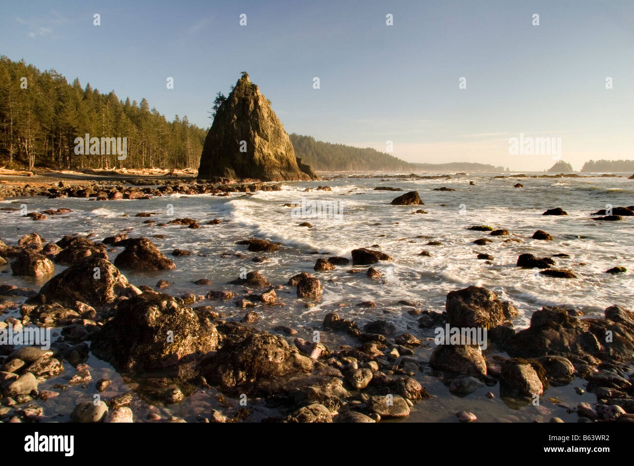 Rialto Beach from Hole in the Wall Olympic National Park Washington