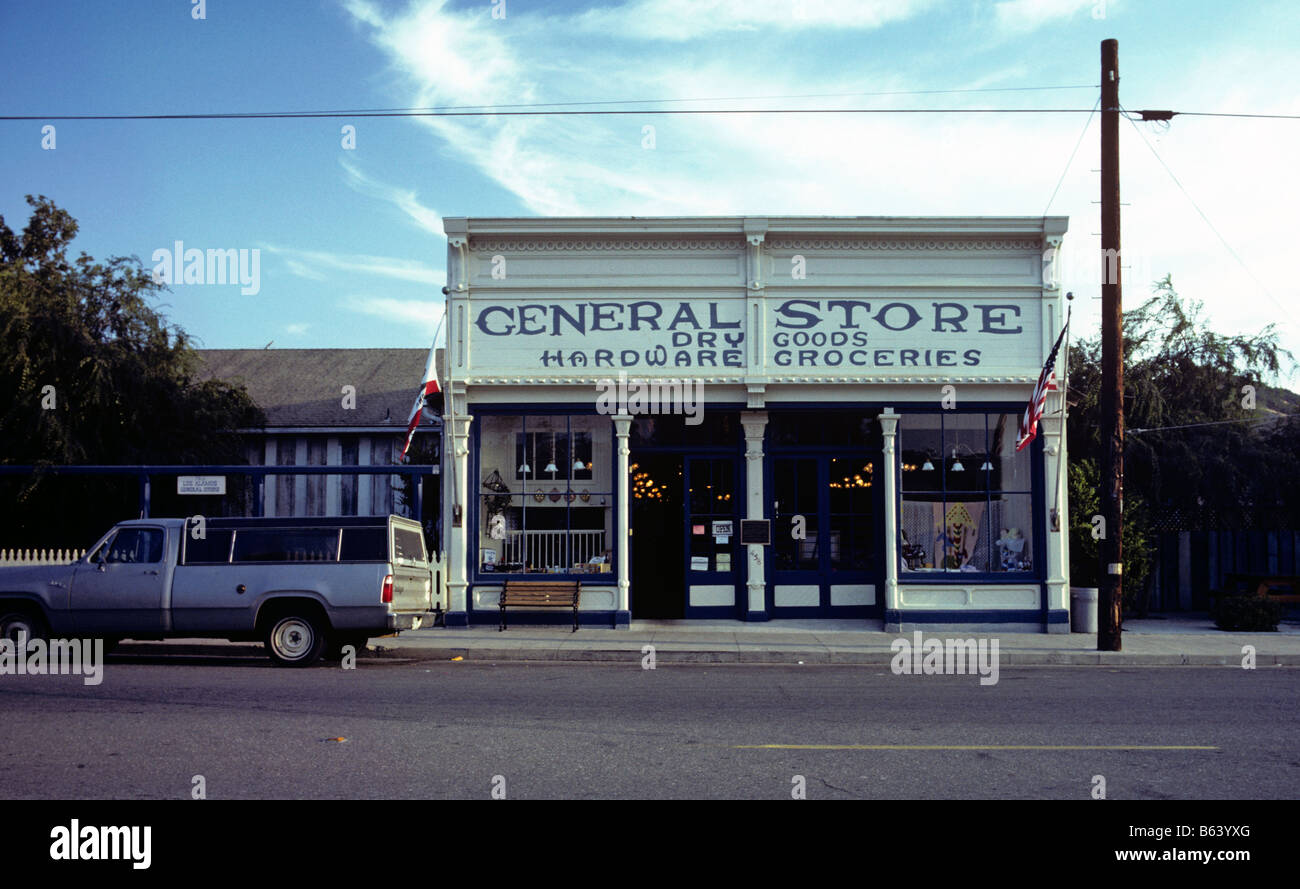 General Store In Harmony California USA America Stock Photo