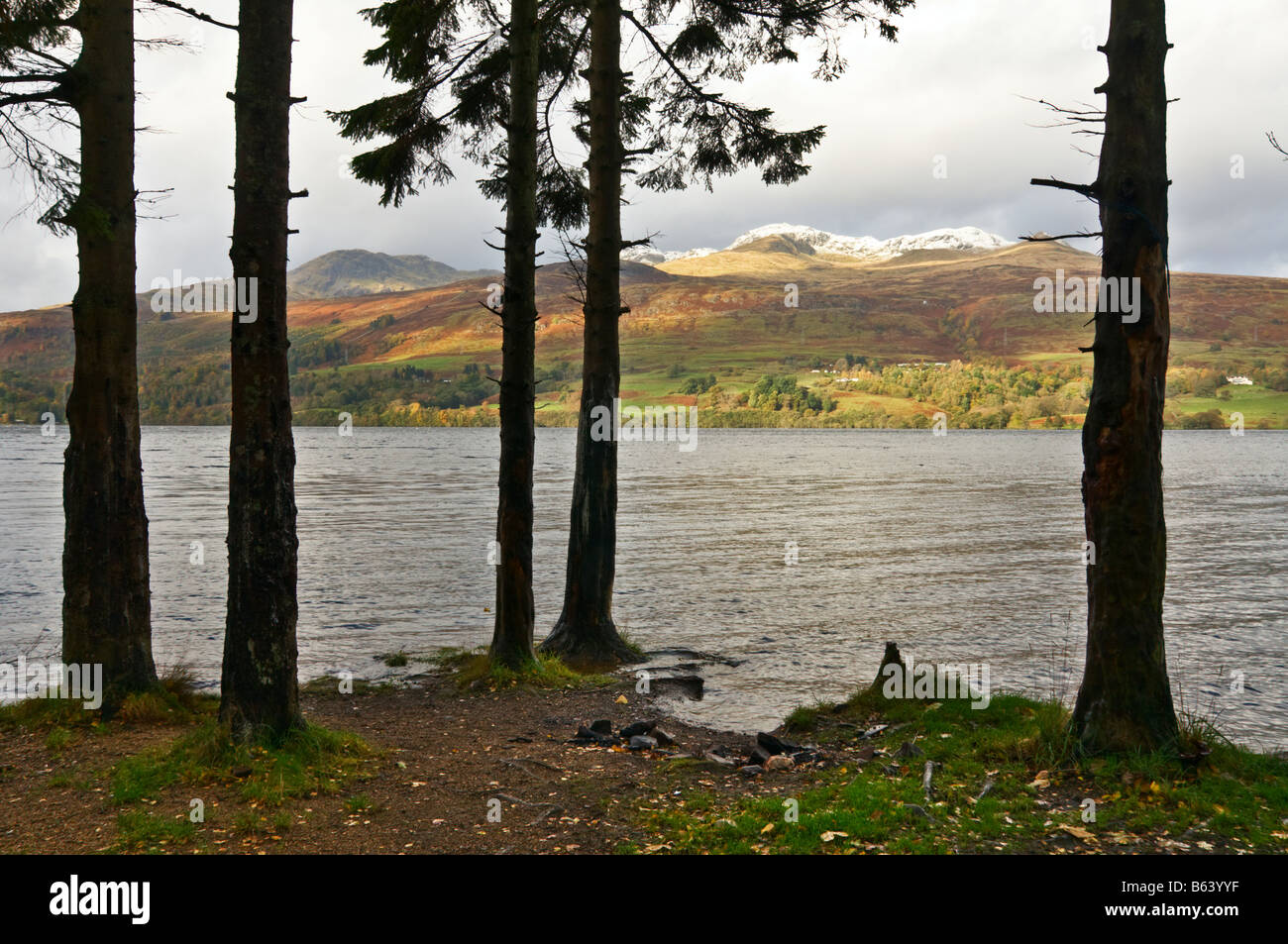 Loch Tay Stock Photo