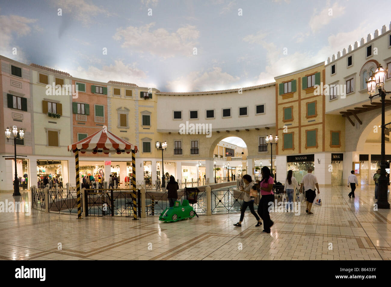 Villagio Mall, Doha, Qatar Stock Photo