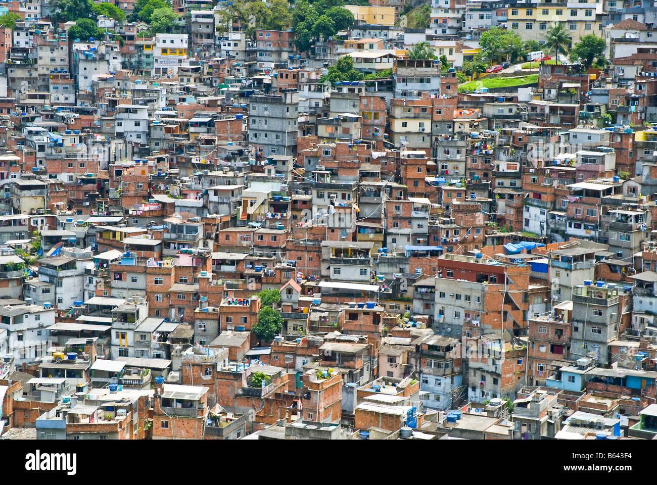 Rocinha The Largest Favela Slum In Rio De Janeiro Brazil Stock Photo Alamy