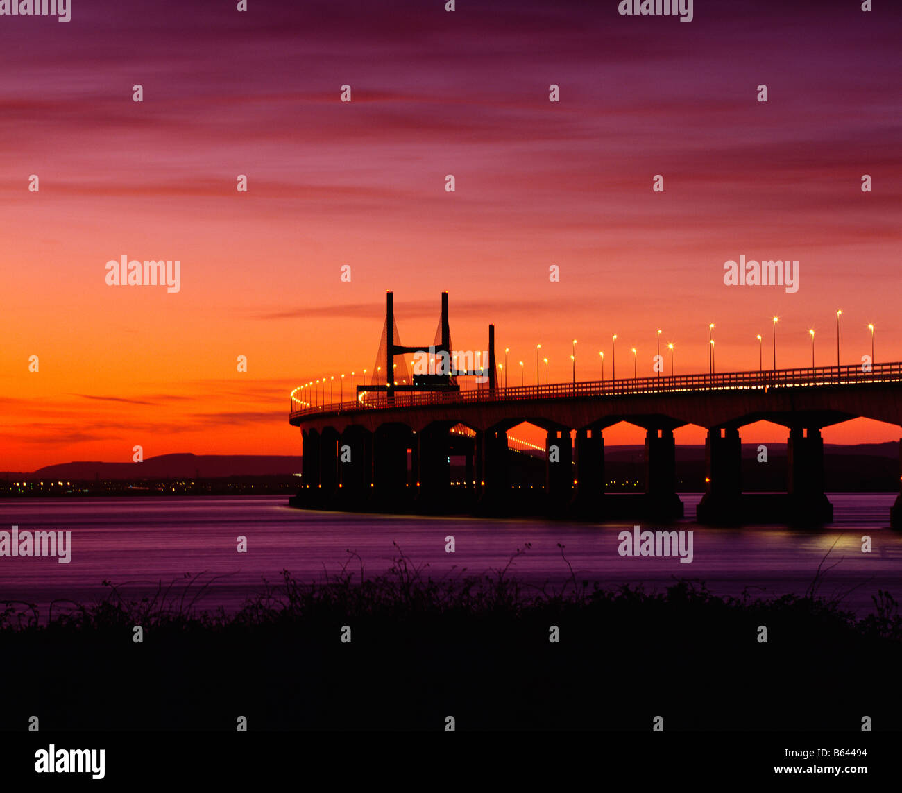 The Prince of Wales Bridge (Second Severn Crossing) over the River