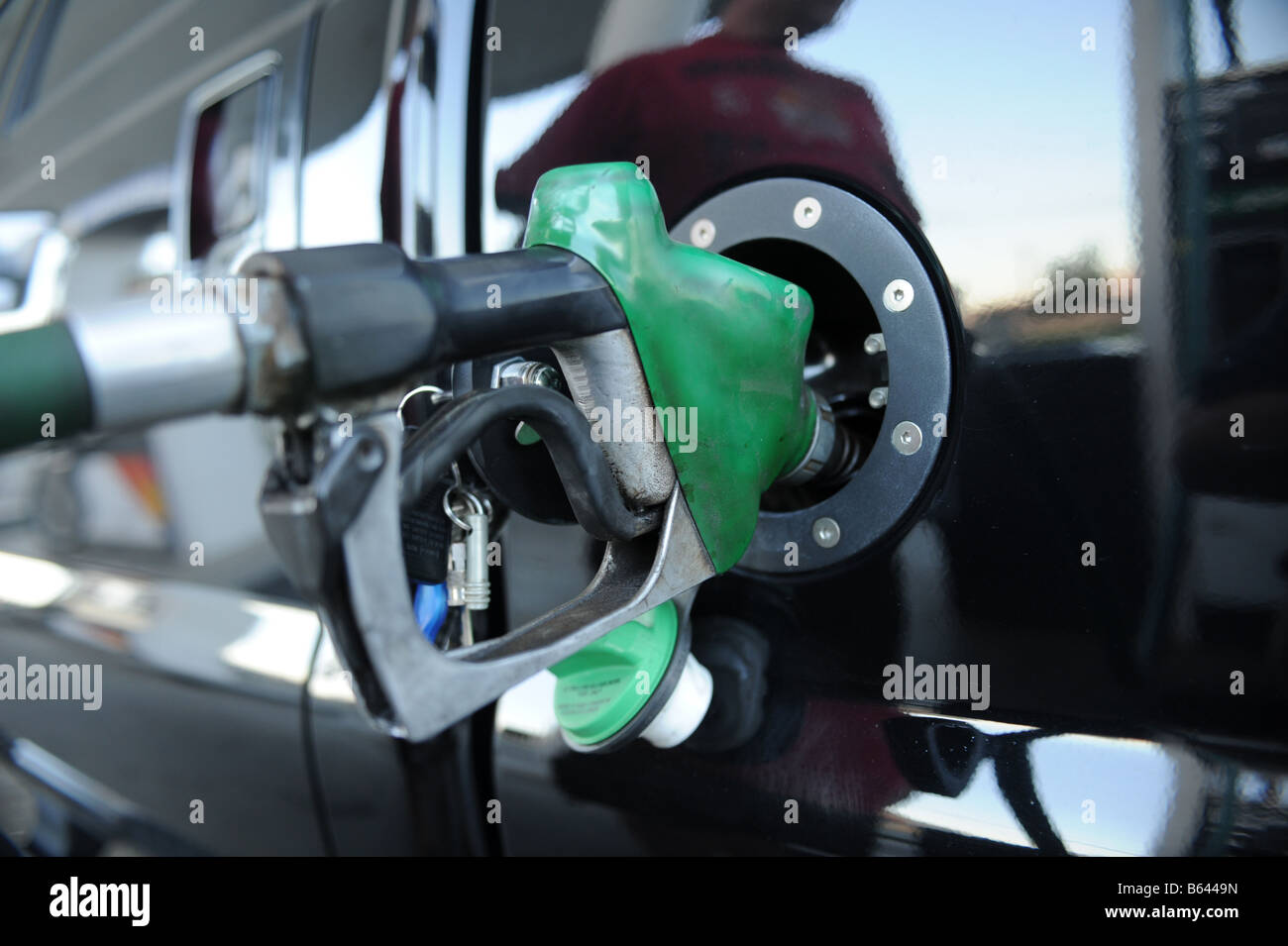 Gas Station Fuel in California USA Stock Photo Alamy
