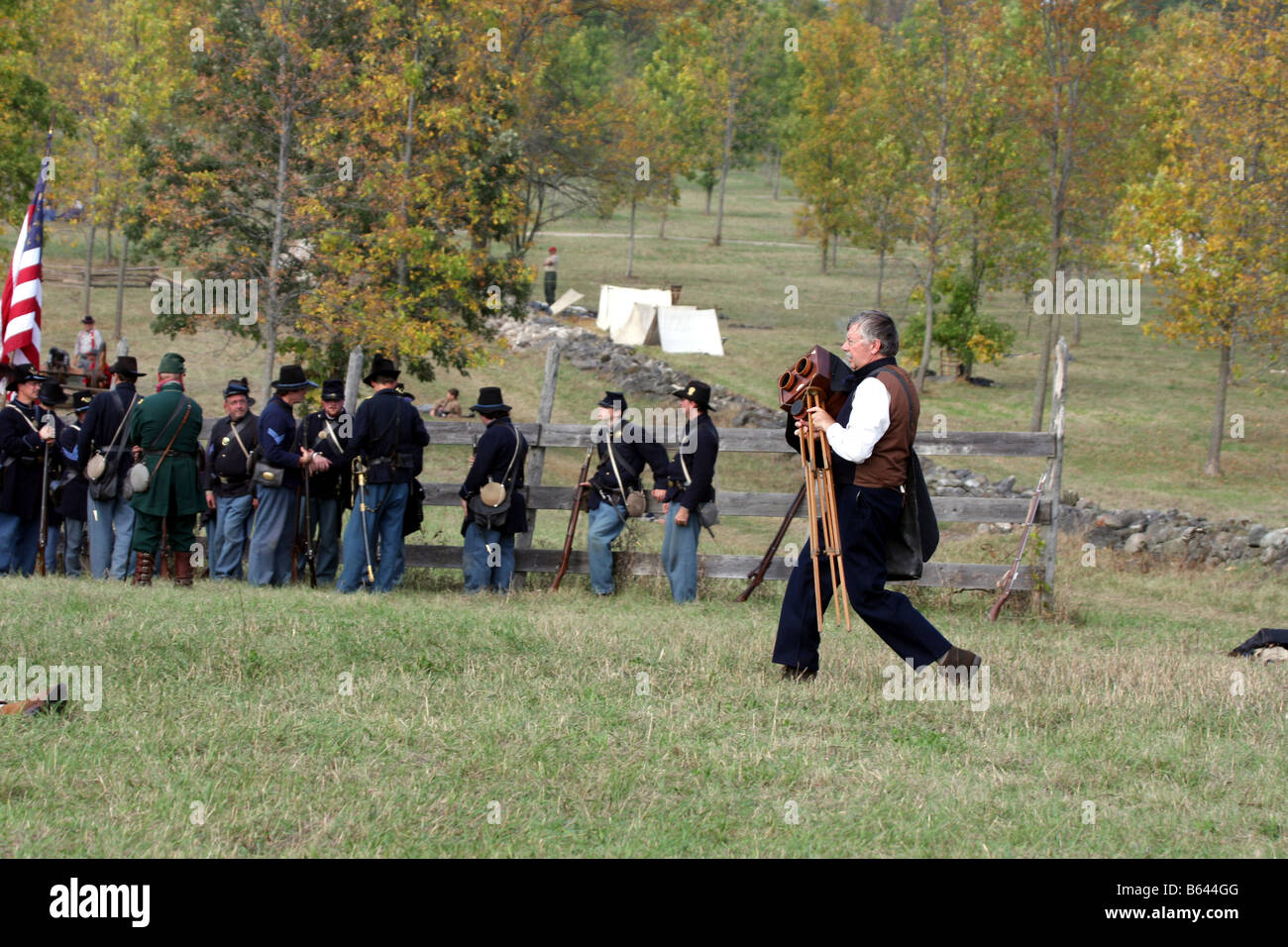 Brady Photography a famous photographer photographing the battles in