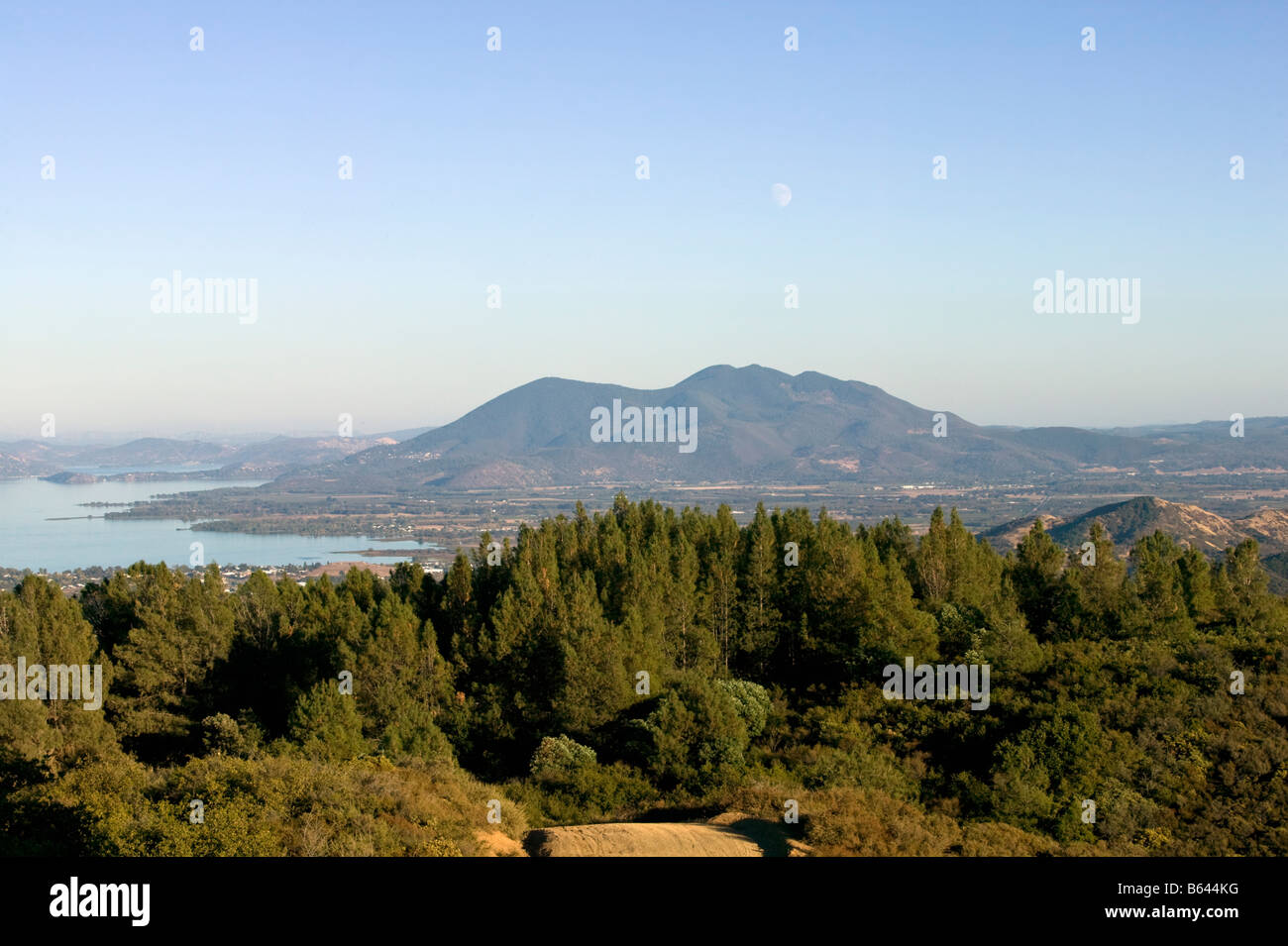 Mount Konocti, Lake County California Stock Photo Alamy