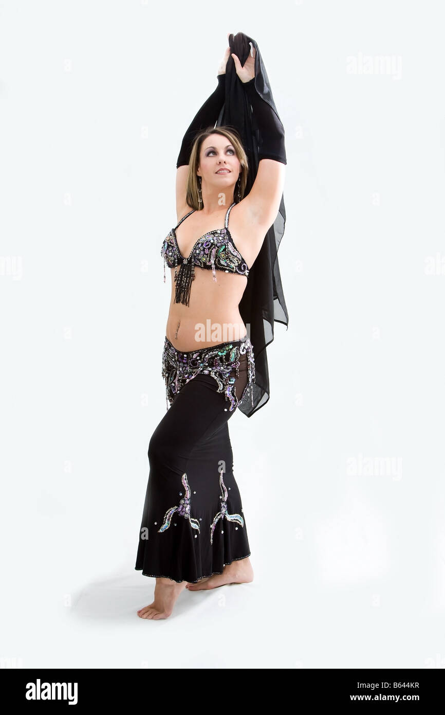 Portrait of a Beautiful Belly Dancer Stock Image - Image of dancing, adult:  32824847