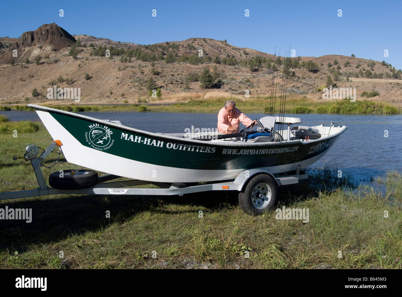 John Day River fishing guide Steve Fleming of MahHah Charters in