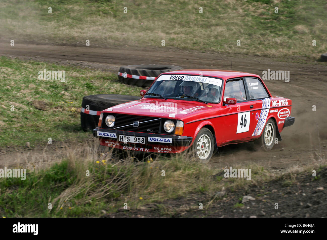 Volvo Rally Car In A Race Stock Photo Alamy Volvo Rally Car In A Race Stock Photo Alamy
