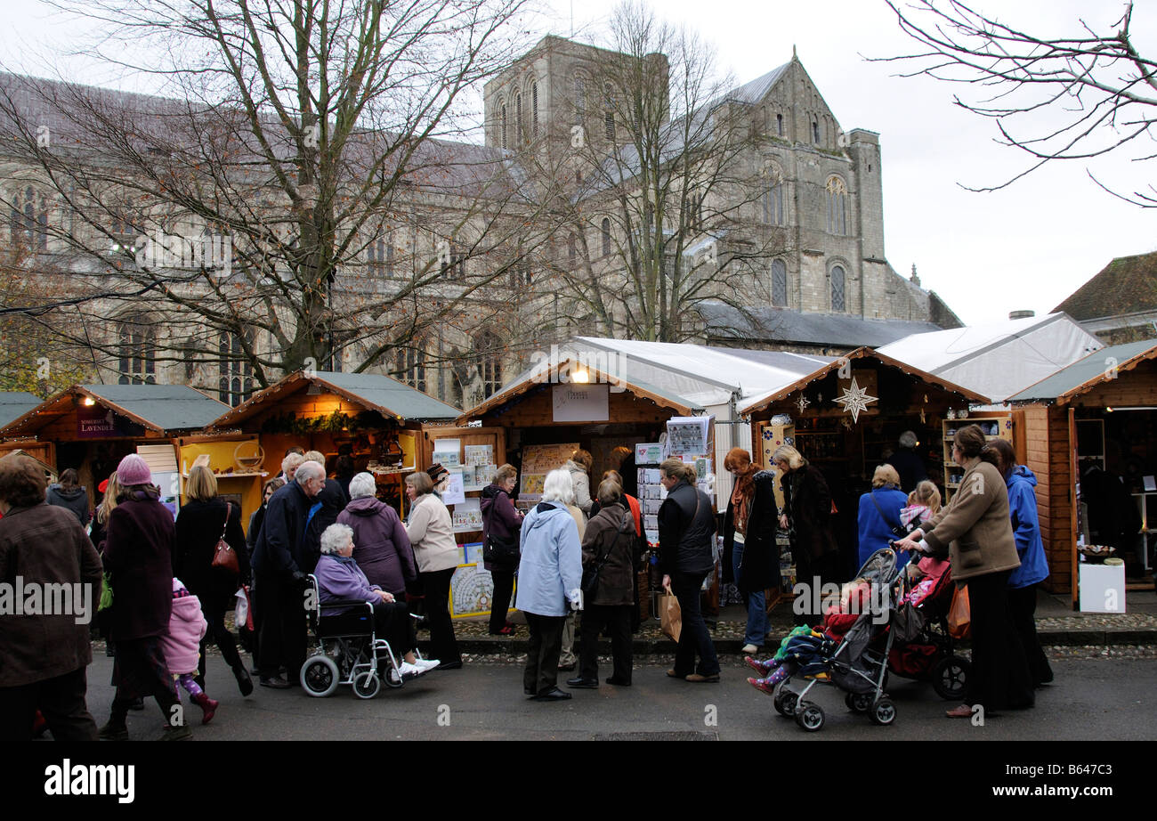 Compaines in winchester christmas market