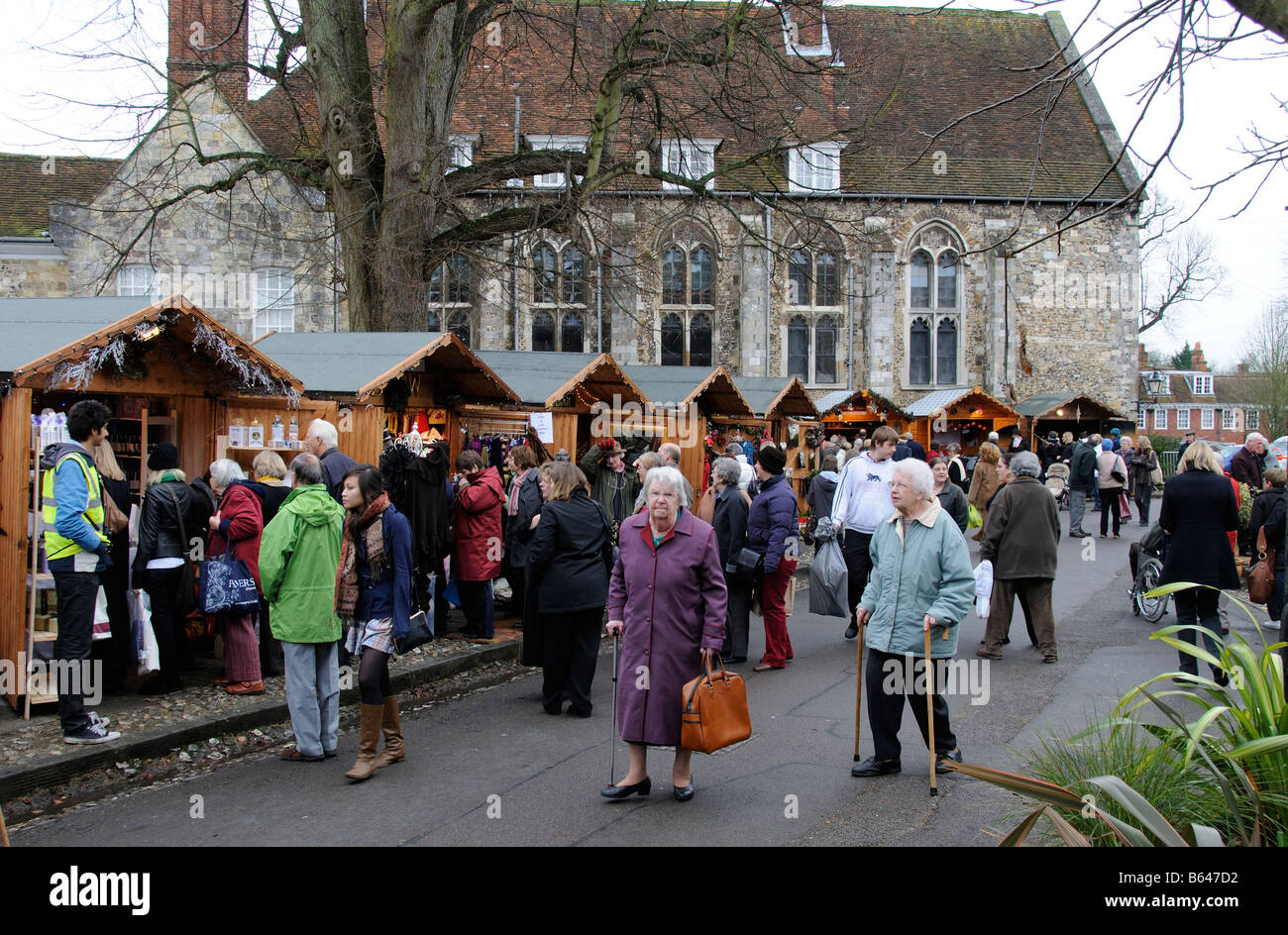 Winchester christmas market hi-res stock photography and images - Alamy