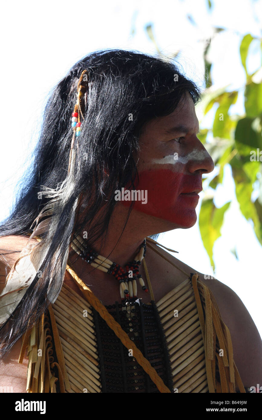 An Apache Native American Indian Man On Top Of A Horse In Cover