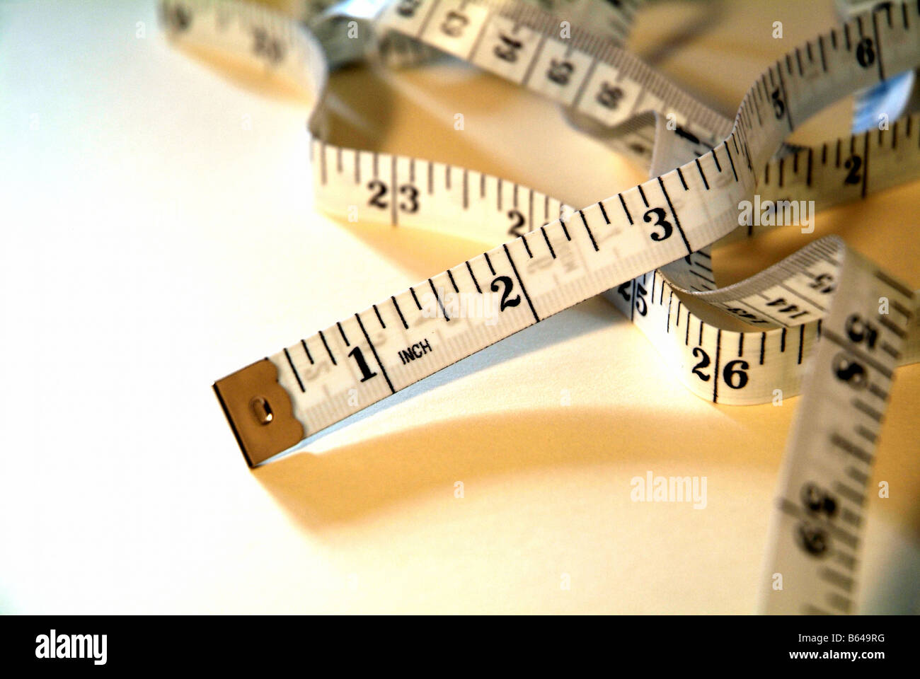 measuring tape Stock Photo