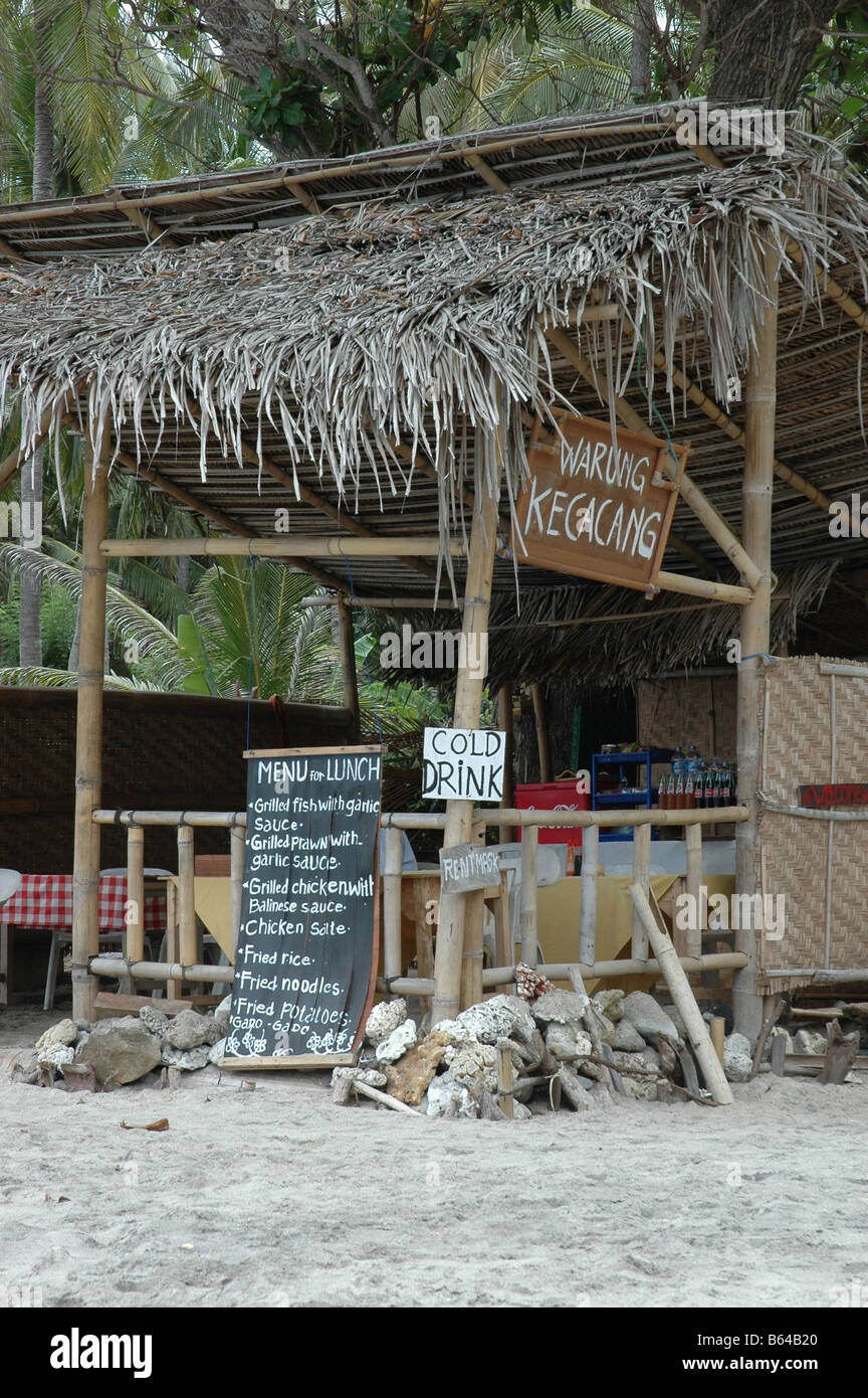 Beach shack, Bali Stock Photo - Alamy