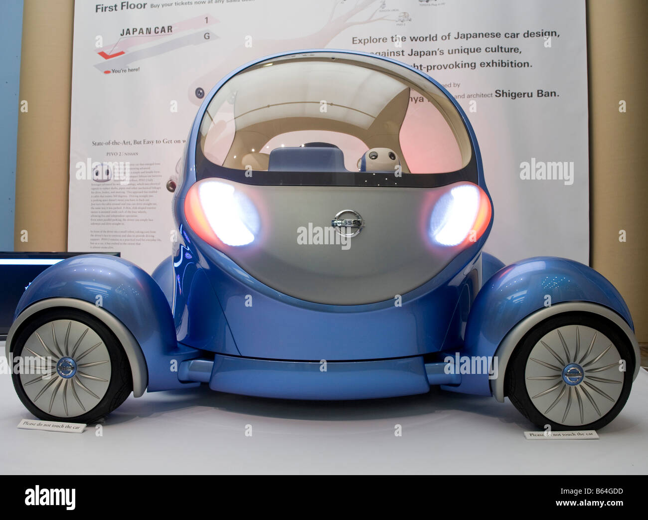 'Mobile cell' at the exhibition Japan Car - Designs for the Crowded Globe, London Stock Photo