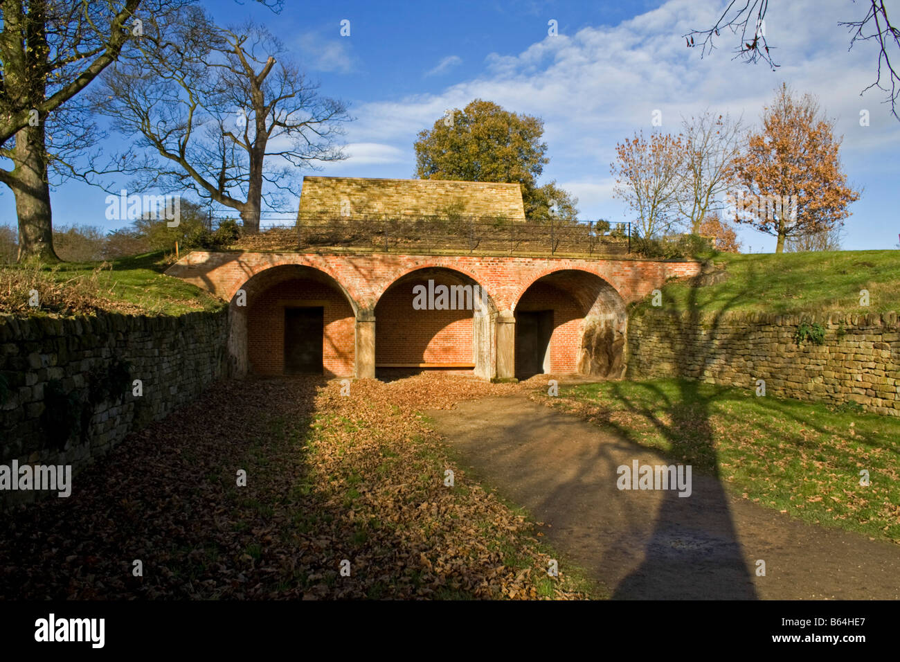 The deer shelter Stock Photo Alamy