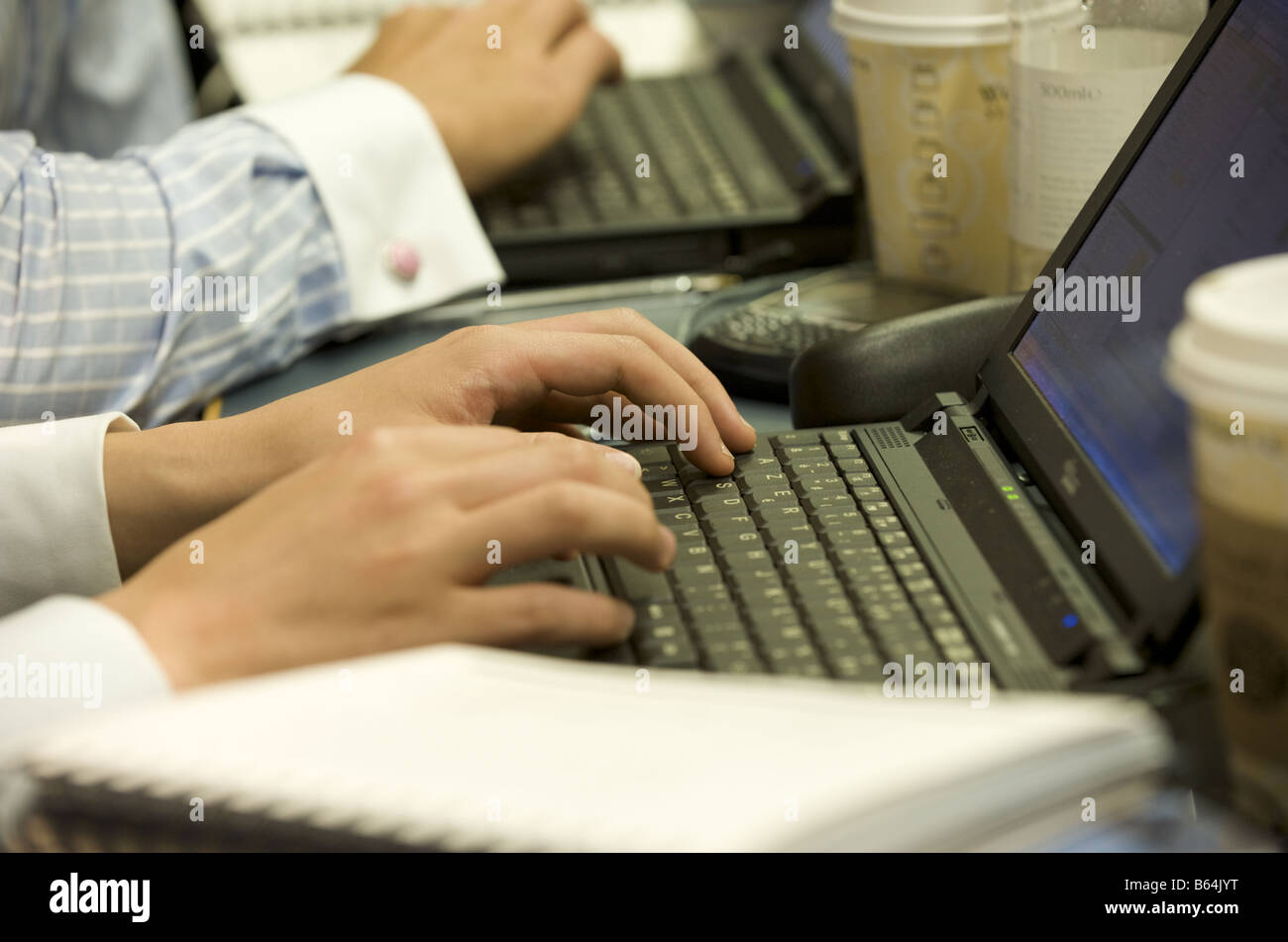 Busy office space Stock Photo