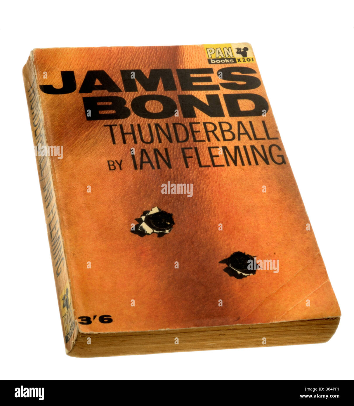 James Bond Thunderball paperback by Ian Fleming Stock Photo