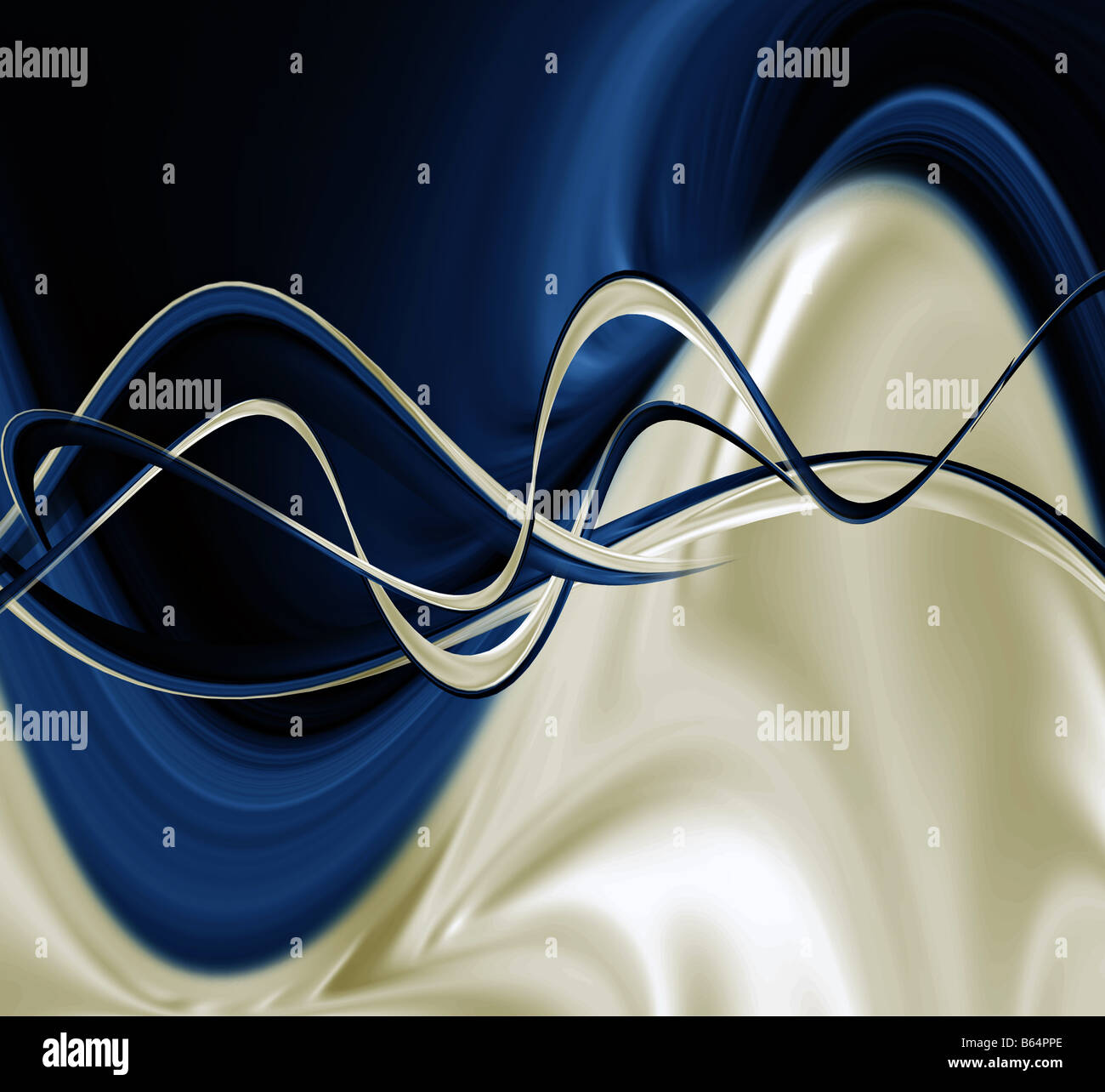 White abstract wave patterns hi-res stock photography and images - Alamy