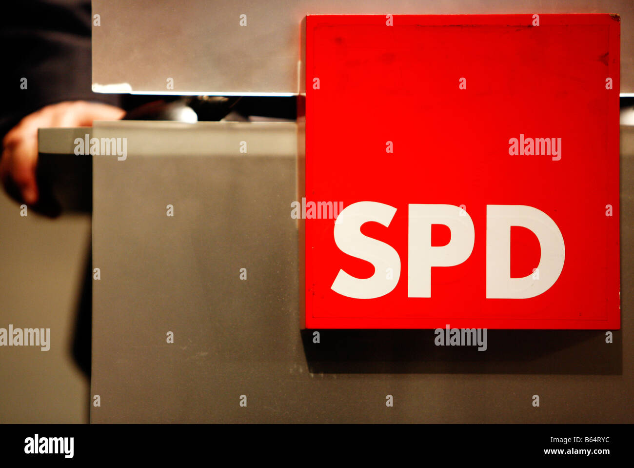 SPD state party convention, Bremen, northern Germany Stock Photo