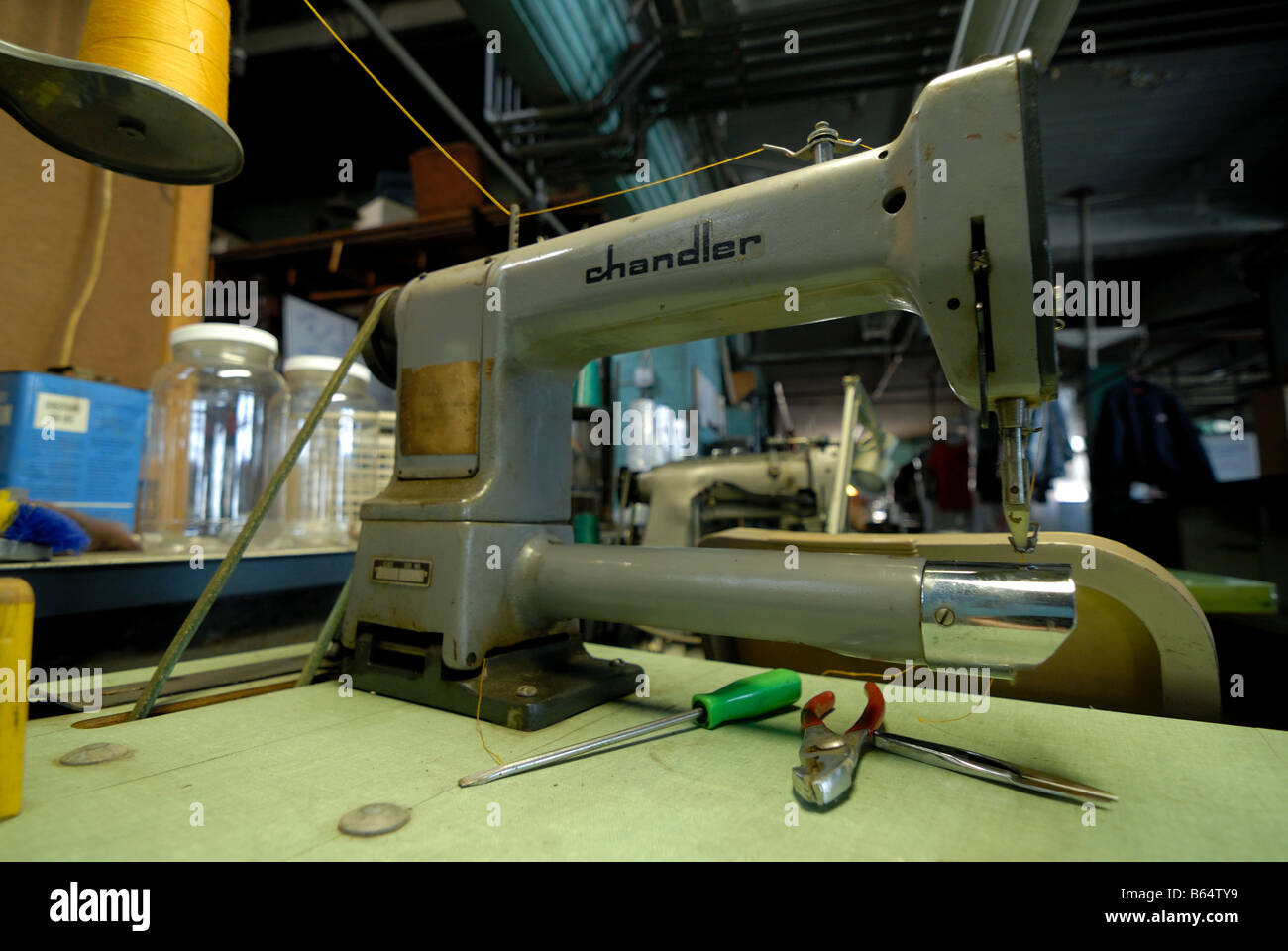 Sewing machine tailors shop in hires stock photography and images Alamy