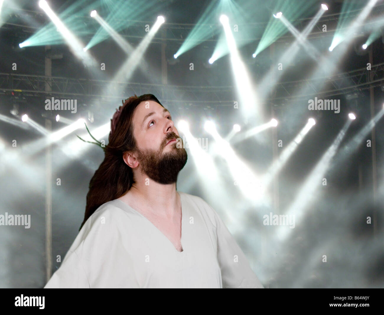 Jesus is a rock star! Stock Photo Alamy