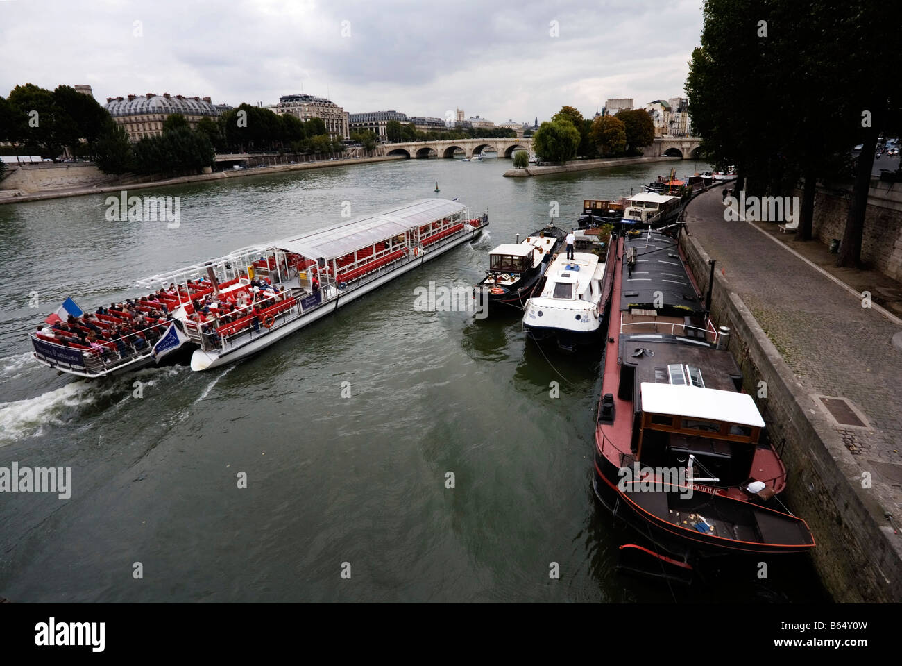 Seine river, Paris, France Stock Photo
