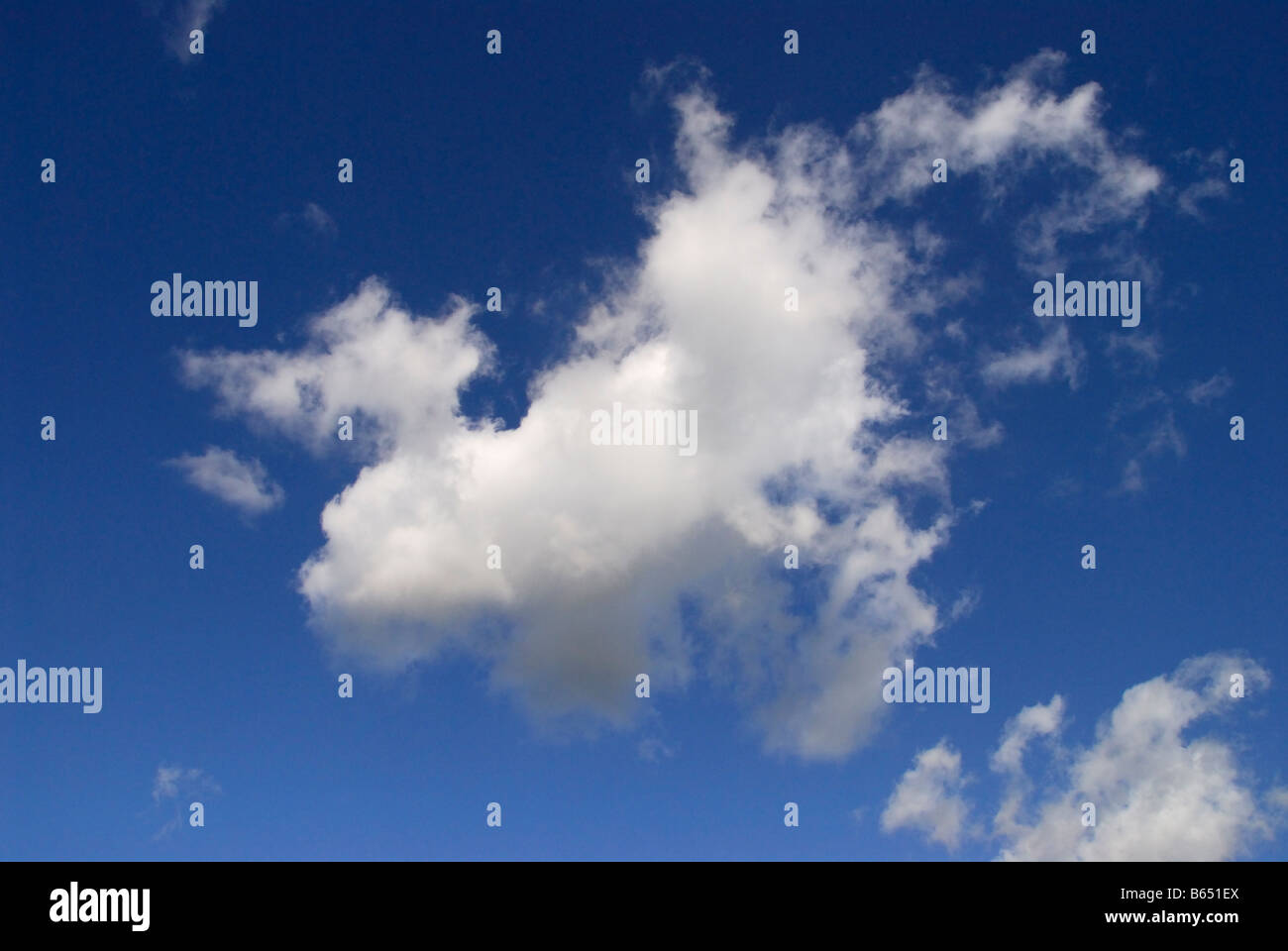 cumulus clouds Stock Photo