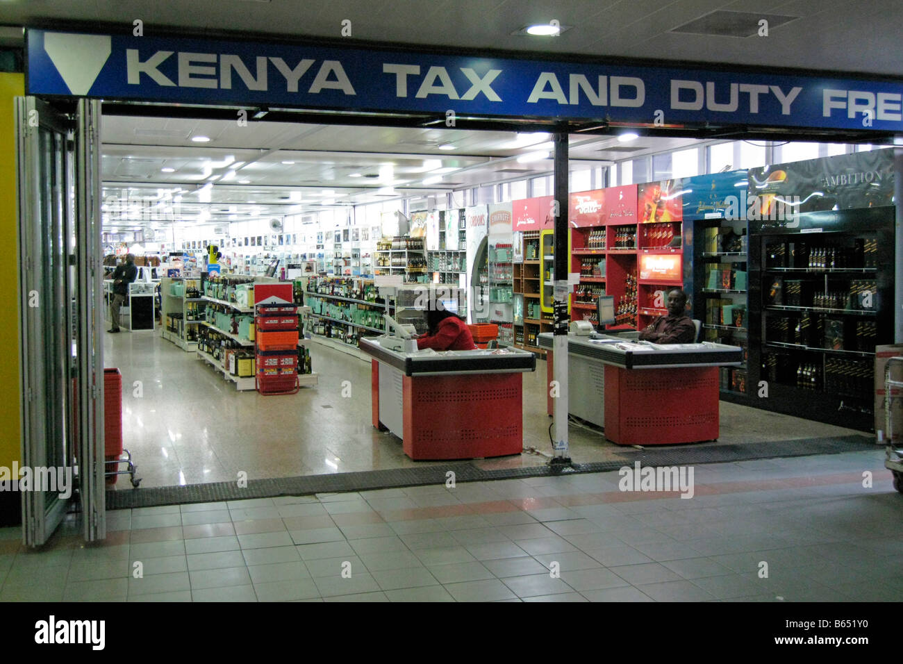Jomo Kenyatta airport Nairobi Stock Photo Alamy