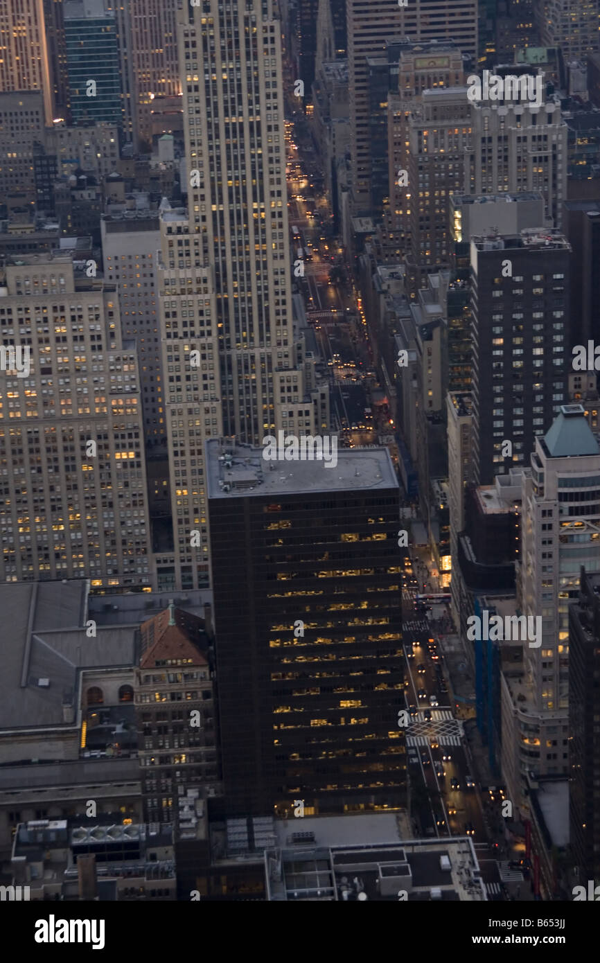 Aerial view of Manhattan, New York City Stock Photo - Alamy