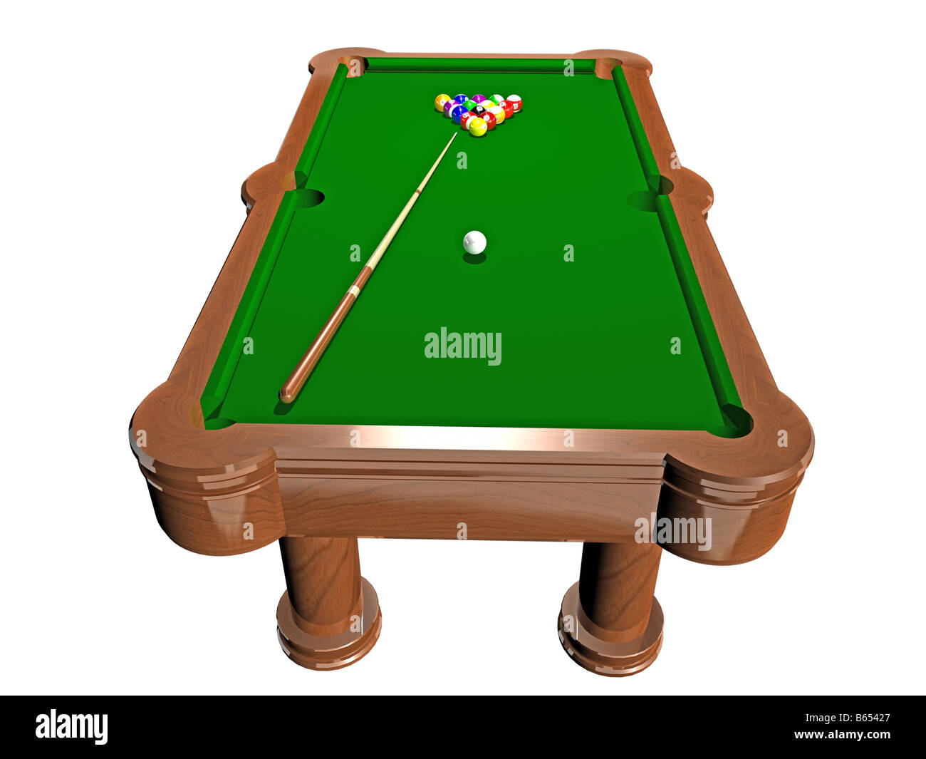 Pool balls stick Cut Out Stock Images & Pictures Alamy