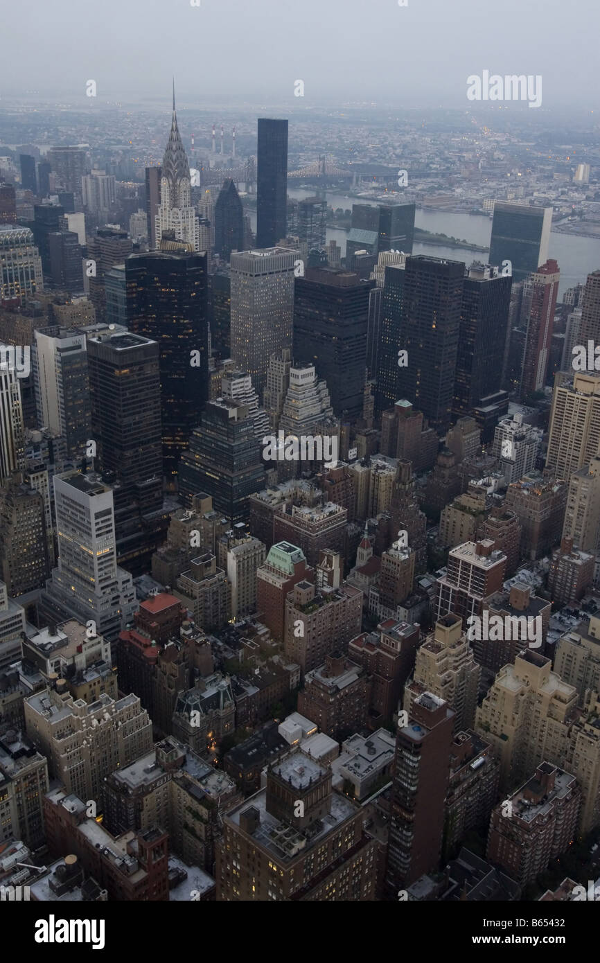 Aerial view of Manhattan, New York City Stock Photo - Alamy