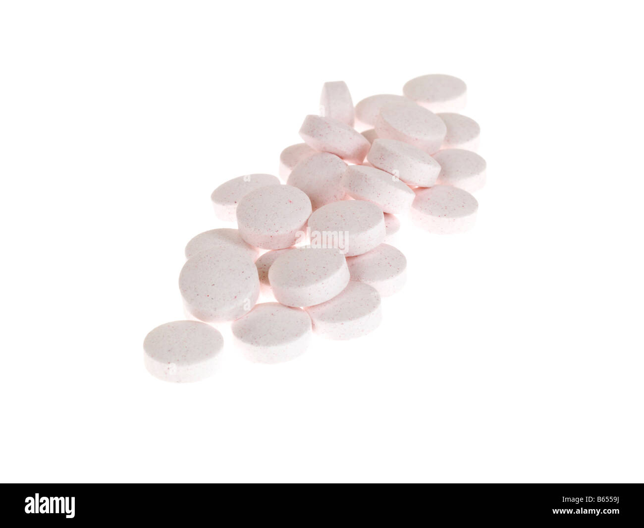 Vitamin B12 Tablets Stock Photo