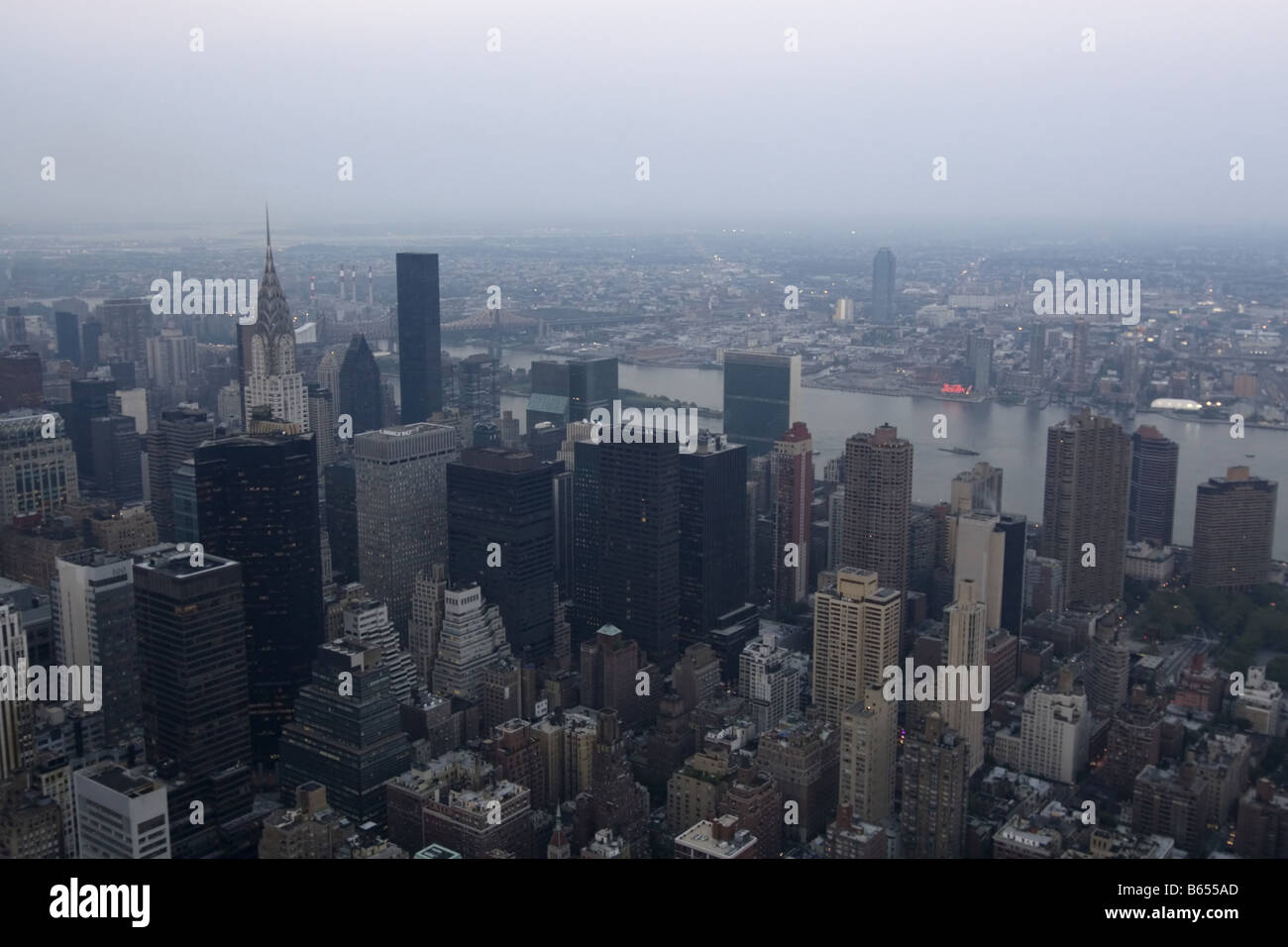 Aerial view of Manhattan, New York City Stock Photo - Alamy