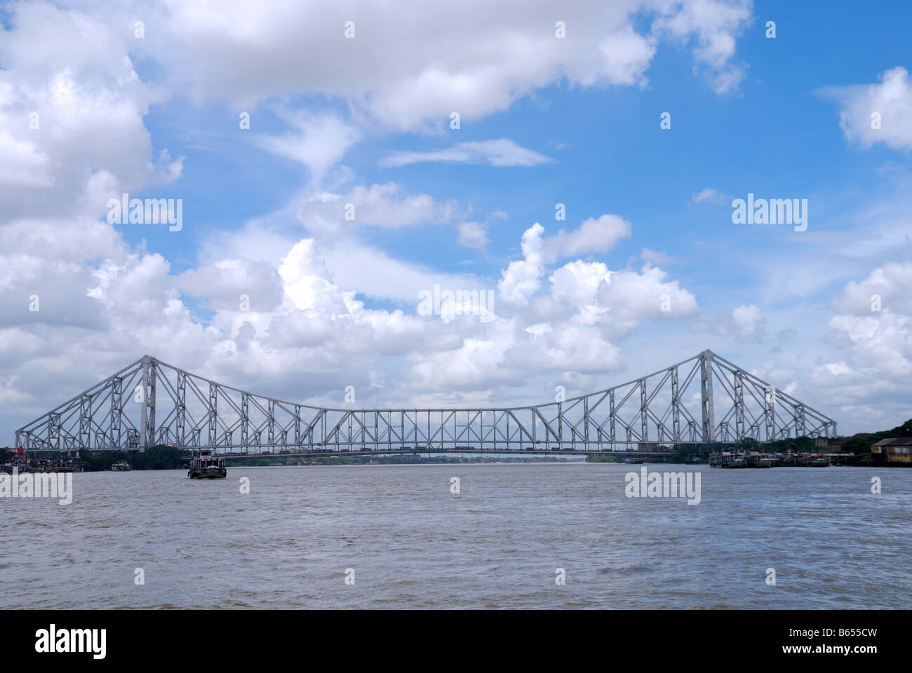 the bridge in Kolkata ,India,Asia Stock Photo