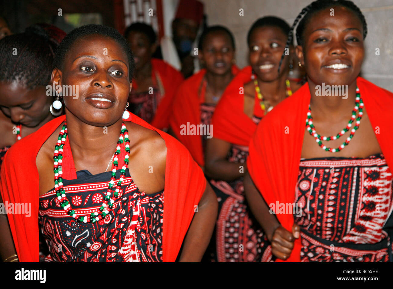 Bomas of Kenys cultural centre Nairobi Africa Stock Photo