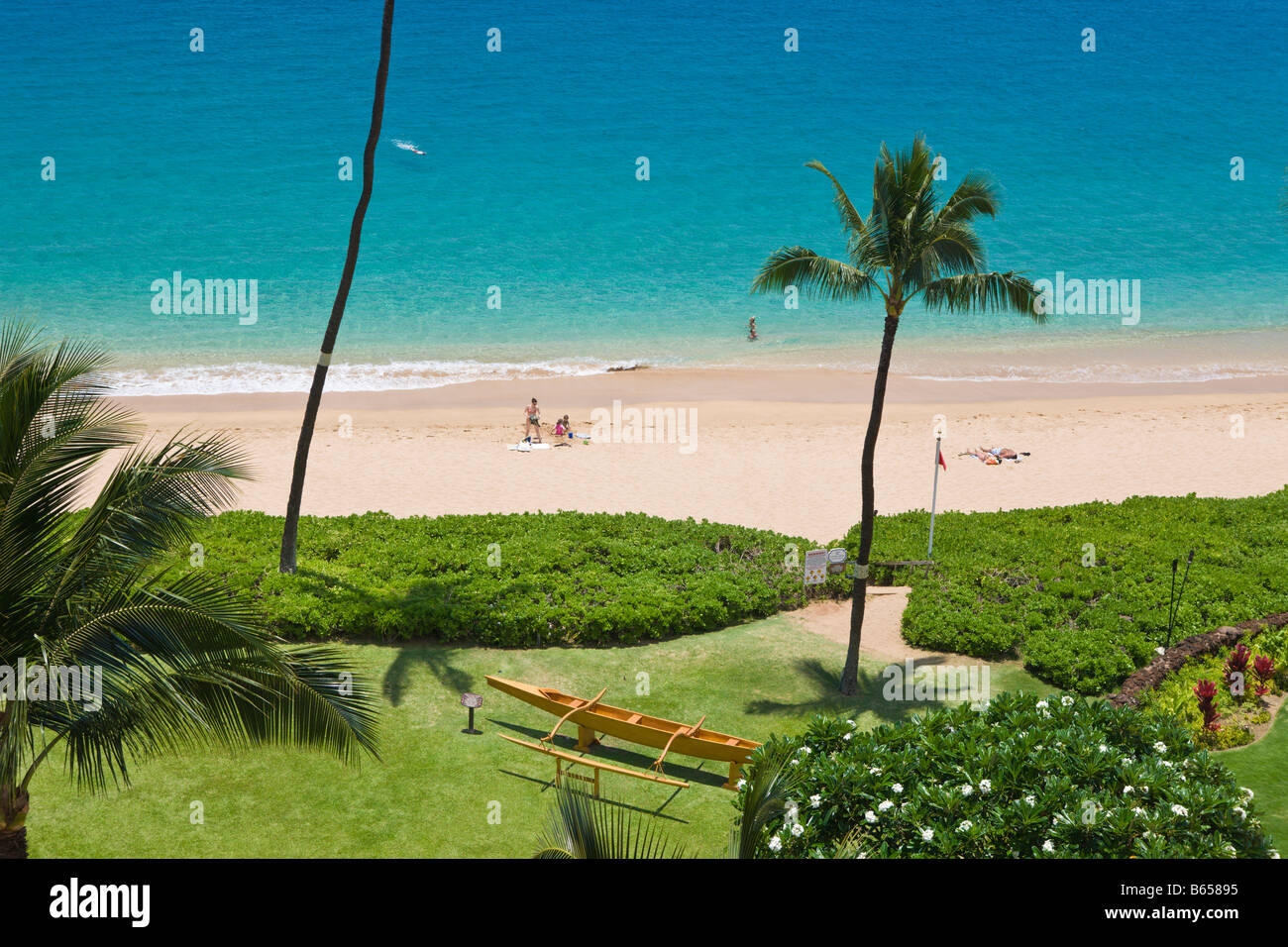 Kaanapali beach maui hi-res stock photography and images - Alamy