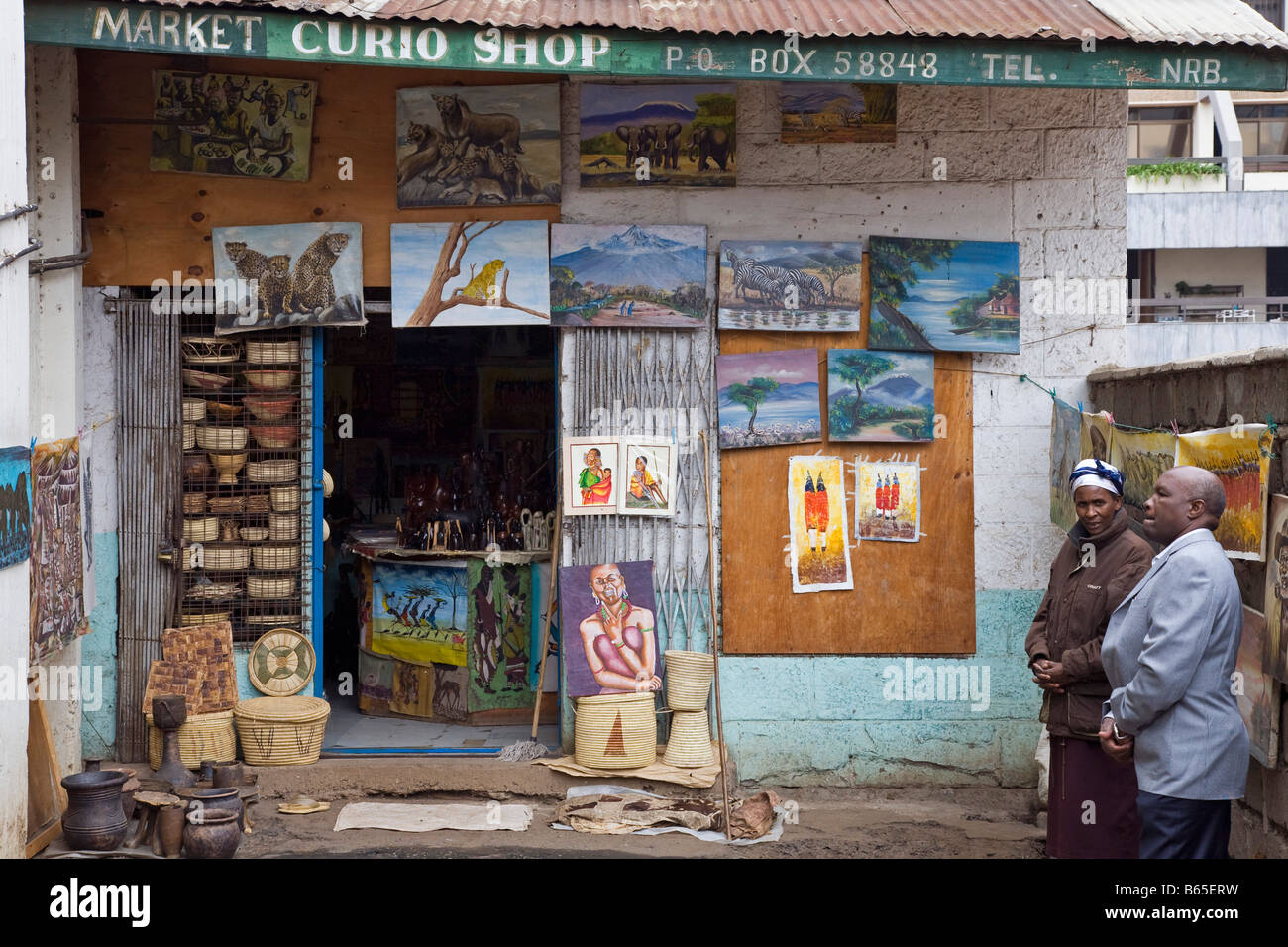 City Market, Nairobi, Kenya, Africa Stock Photo Alamy