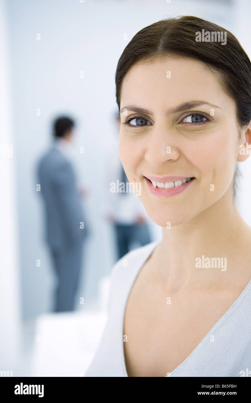 professional-woman-looking-male-hi-res-stock-photography-and-images-alamy
