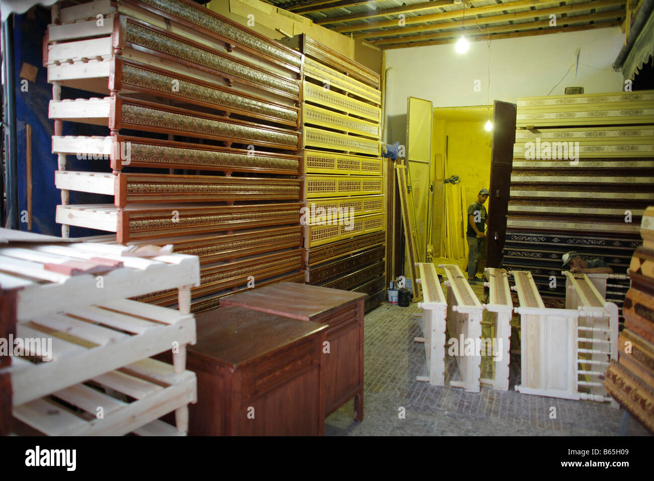 Furniture shop, Rabat, Morocco, Africa Stock Photo Alamy