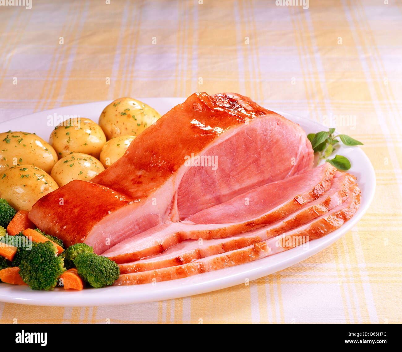 traditional sunday dinner Stock Photo - Alamy